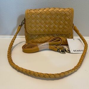 Bembien Mini Madeleine Leather Bag (Color Sun)